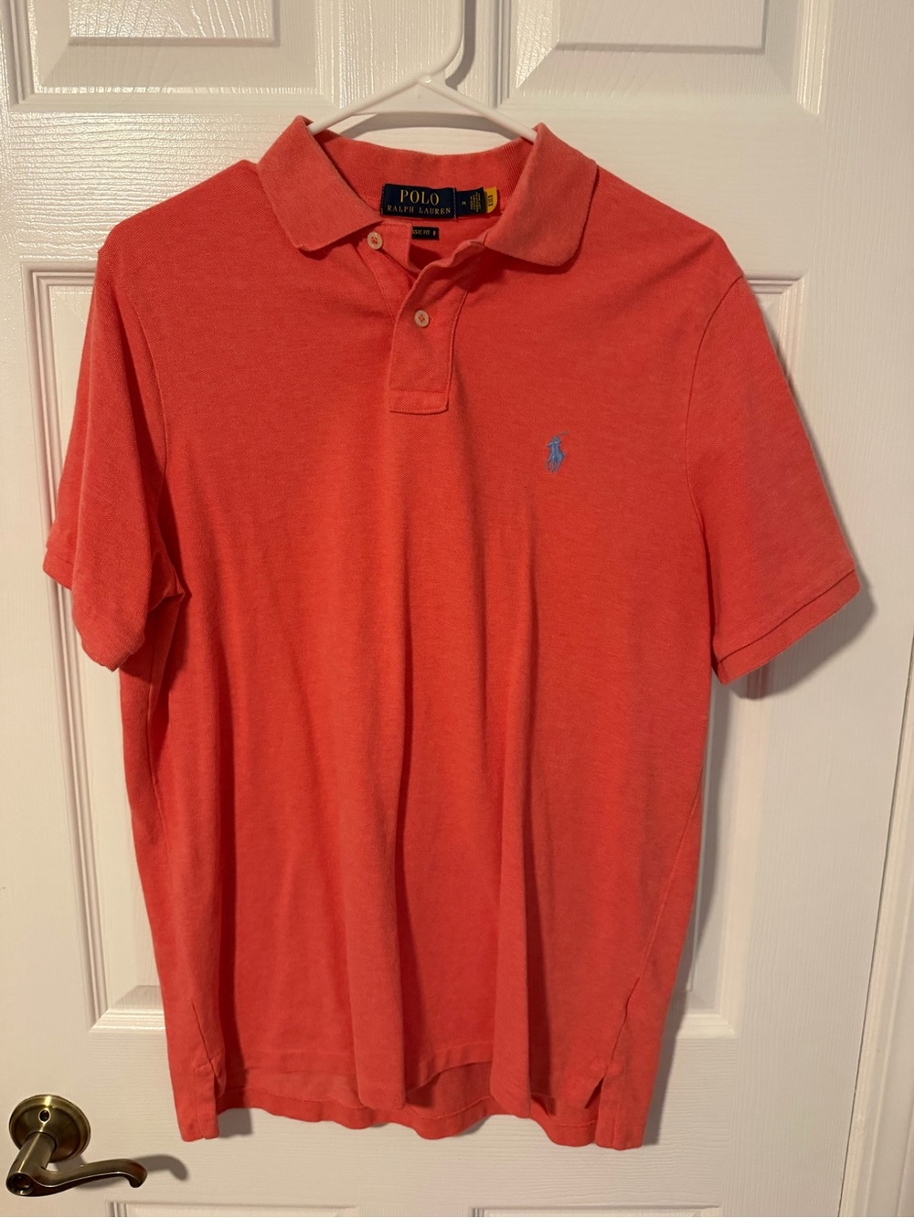 Polo by Ralph Lauren Coral Short-Sleeve Polo Shirt